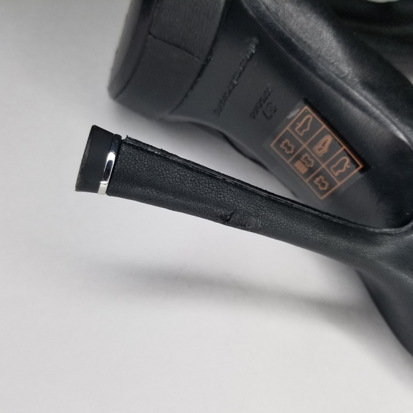 ALEXANDER WANG Bardot Platform Ankle Boots - Picture 13 of 13